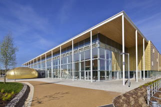Curtain walling for Leisure centre